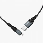 Кабель HOCO X38 Cool Charging (USB - micro-USB) черный (1 метр) — 2