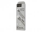 Кабель VIXION K12 (USB - micro-USB) серый — 2