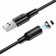 Кабель Borofone BX41 магнитный для Apple (USB - Lightning) черный