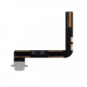 Шлейф для Apple iPad 10.2 2019 на разъем зарядки (белый)