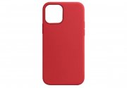 Чехол-накладка для Apple iPhone 12 Silicone Case (красная) (14)