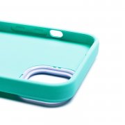 Чехол-накладка SC262 для Apple iPhone 13 (светло-голубая) — 3