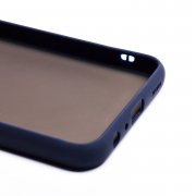 Чехол-накладка PC041 для Samsung Galaxy A13 4G (A135F) (черная-синяя) — 2