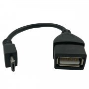 Адаптер (переходник) VIXION CAB46 (OTG - micro-USB) черный — 1
