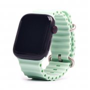 Ремешок - ApW26 Ocean Band Apple Watch 40 mm Watch 38/40/41мм силикон (светло-голубый) — 1