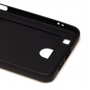 Чехол-накладка - SC315 с картхолдером для Realme C31 (черная) — 3