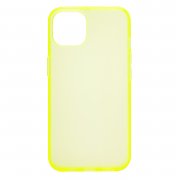 Чехол-накладка - PC079 для Apple iPhone 13 (желтая) — 1