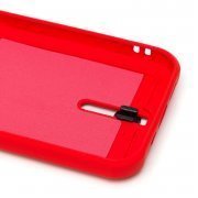 Чехол-накладка - SC304 с картхолдером для Apple iPhone 13 Pro (208492) (красная) — 3
