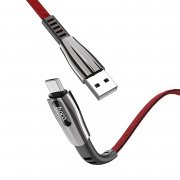 Кабель Hoco U70 (USB - micro USB) (красный) — 2