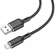 Кабель Borofone BX90 (USB - micro USB) (черный)