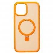 Чехол-накладка - SM088 SafeMag для Apple iPhone 12 Pro Max (оранжевая) — 1