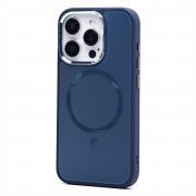 Чехол-накладка - SM023 SafeMag для Apple iPhone 15 Pro (228906) (пурпурно-синяя) — 3