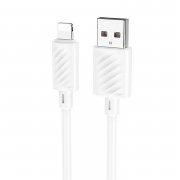 Кабель для Apple Hoco X88 (USB - lightning) (белый) — 1