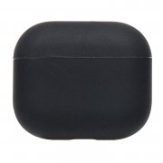 Чехол Soft touch для кейса Apple AirPods 3 (черный) — 1