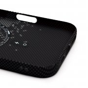 Чехол-накладка Luxo для Apple iPhone 16 Plus (черно-серая) — 1