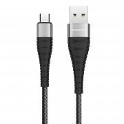 Кабель Borofone BX32 Munificent (USB - micro USB) 100см (черный)