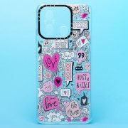 Чехол-накладка для Xiaomi Poco C55 (разноцветная) — 1