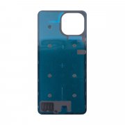 Задняя крышка для Xiaomi Mi 11 Lite 5G NE (черная) (AAA)