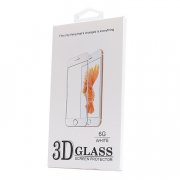 Защитное стекло 3D для Apple iPhone 6 (белое)