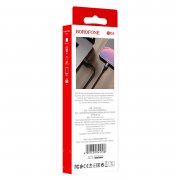 Кабель Borofone BX54 Ultra bright (USB - lightning) 100см 2.4A (черный) — 2