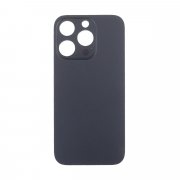 Задняя крышка для Apple iPhone 14 Pro (черная) премиум — 2