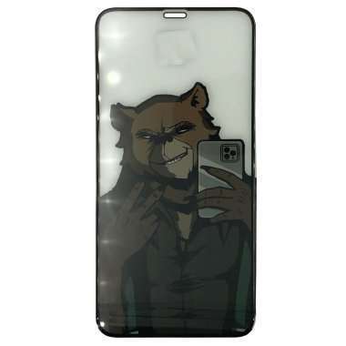 Защитное стекло для Apple iPhone XR (полное покрытие) (черное) &mdash; 1