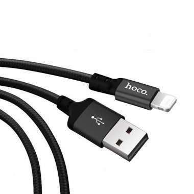 Кабель Hoco X14 Times для Apple (USB - Lightning) черный — 2
