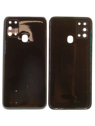 Задняя крышка для Samsung Galaxy M31 (M315F) (черная) &mdash; 1