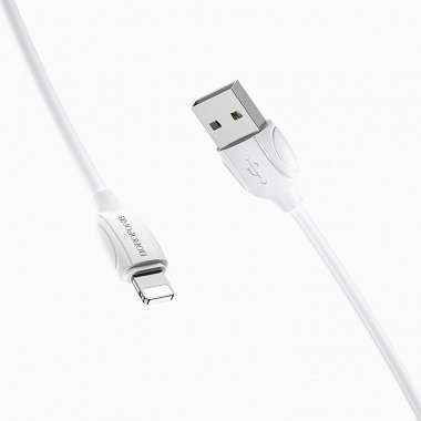 Кабель Borofone BX19 для Apple (USB - Lightning) белый — 2