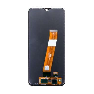Дисплей с тачскрином для Samsung Galaxy A01 (A015F) (черный) (широкий шлейф) (AA) — 2