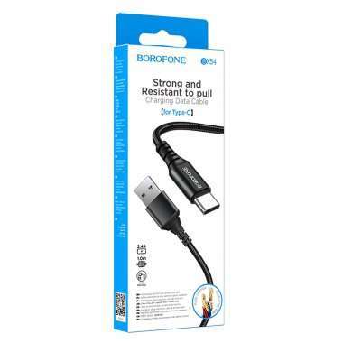 Кабель Borofone BX54 (USB - Type-C) черный &mdash; 3