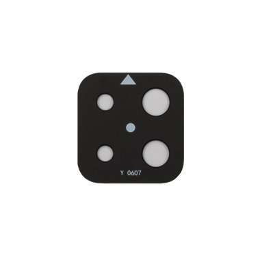 Стекло камеры для Samsung Galaxy A22 (A225F) (черное) — 2