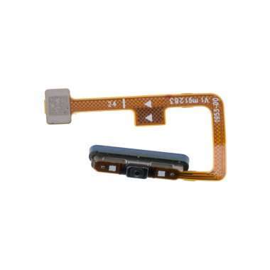 Шлейф для Xiaomi 11 Lite 5G NE сканер отпечатка пальцев (голубой) — 2