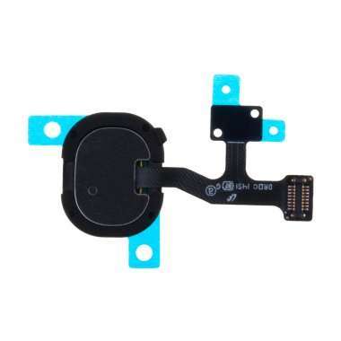 Шлейф для Samsung Galaxy M31 (M315F) + сканер отпечатка пальца (черный) — 2