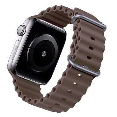 Ремешок ApW26 Ocean Band для Apple Watch 42 mm силикон (темно-серый) — 1