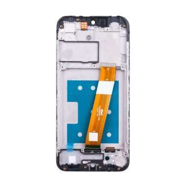 Дисплейный модуль с тачскрином для Samsung Galaxy A01 (A015F) (черный) (широкий шлейф) — 3