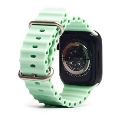 Ремешок - ApW26 Ocean Band Apple Watch 41 mm Watch 38/40/41мм силикон (светло-голубый) — 4