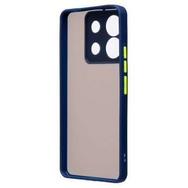 Чехол-накладка - PC041 для Xiaomi Poco X6 5G (228286) (темно-синяя) — 2