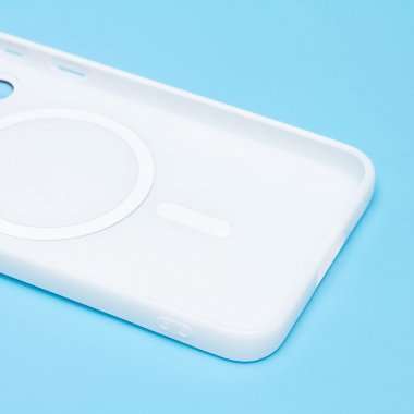 Чехол-накладка - SM020 Matte SafeMag для Samsung Galaxy S23 Plus (S916B) (белая) — 3