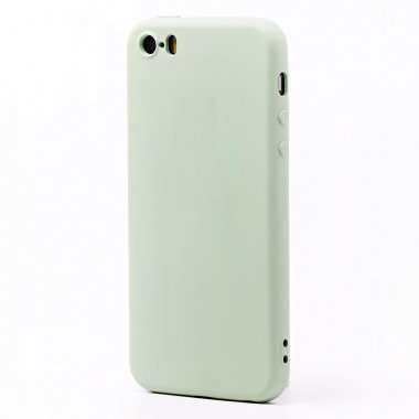 Чехол-накладка ORG Full Soft Touch для Apple iPhone 5 (зеленая) — 6