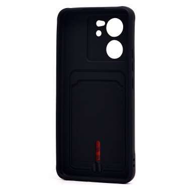Чехол-накладка с картхолдером для Xiaomi 13T (черная) — 6