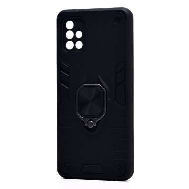 Чехол-накладка противоударный для Samsung Galaxy A51 4G (A515F) (черная) — 8