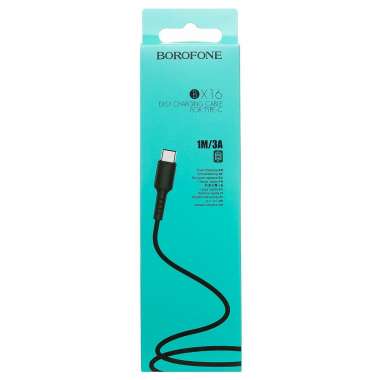 Кабель Borofone BX16 Easy (USB - Type C) (черный) — 3