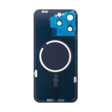 Задняя крышка для Apple iPhone 15 Pro Max (синяя) Премиум &mdash; 1
