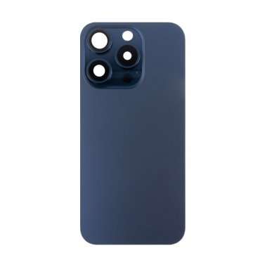 Задняя крышка для Apple iPhone 15 Pro (синяя) Премиум &mdash; 2