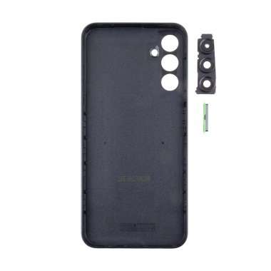 Задняя крышка для Samsung Galaxy A14 4G (A145F) (черная) премиум &mdash; 1