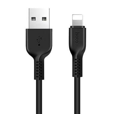 Кабель Hoco X13 (USB - lightning) 100см (черный) — 1