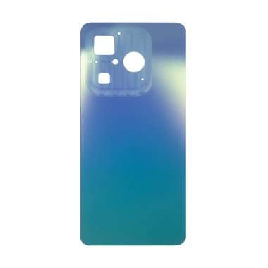 Задняя крышка для Infinix Hot 40i (голубая) &mdash; 2