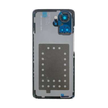 Задняя крышка для Huawei Honor X7a Plus (серебристая) - Премиум — 1